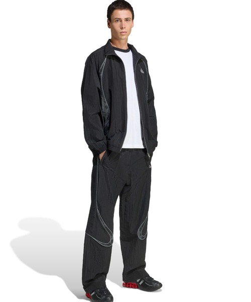 adidas アディレニウム ブラックカーゴパンツ レディース Adilenium デニムカーゴパンツ ブラック｜アパレル