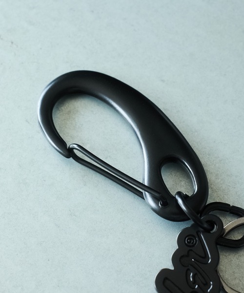 NUMBER (N)INE キーホルダー　アクセサリー　キーチェーン　ブラック ナンバーナイン NUMBER (N)INE Number⑨ LOGO MOTIF KEY HOLDER