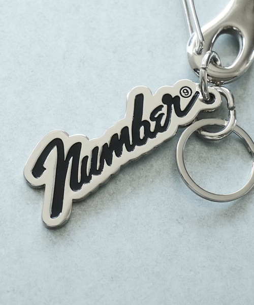 新品　ナンバーナイン　キーホルダー　number nine 完売品 NUMBER (N)INE キーホルダー Number(9) LOGO MOTIF KEY HOLDER