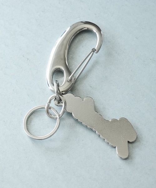NUMBER (N)INE キーホルダー Number(9) LOGO MOTIF KEY HOLDER