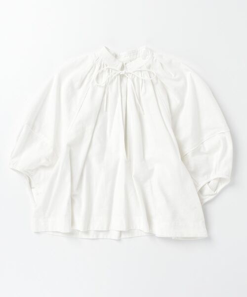 「BEAUTY&YOUTH UNITED ARROWS」 半袖ブラウス - ホワイト レディース