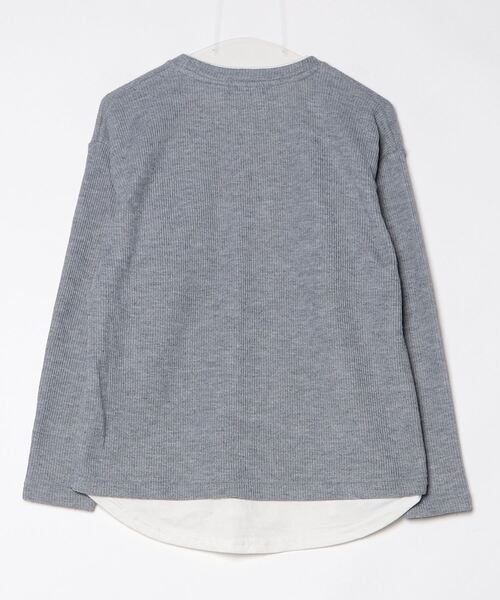 「BEAMS HEART」 長(zhǎng)袖カットソー S グレー レディース