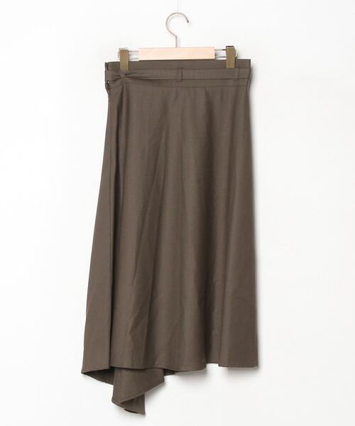 セオリー　スカート theory（セオリー） 」 フレアスカート 0 グリーン レディース