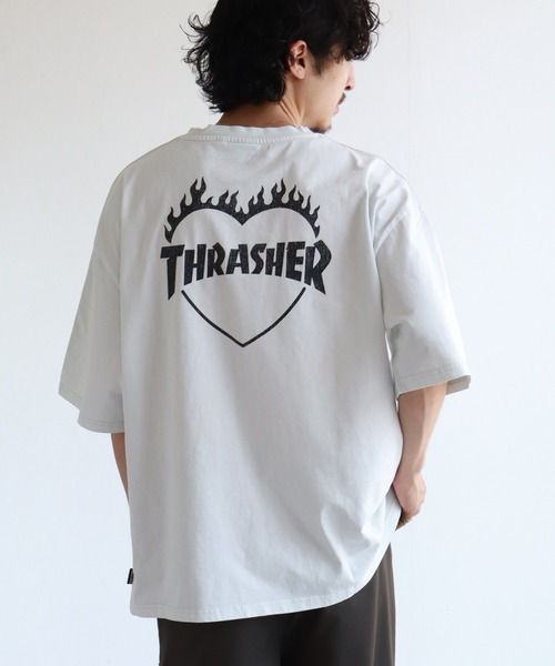 THRASHER tシャツ 「THRASHER/スラッシャー」オーバーサイズ