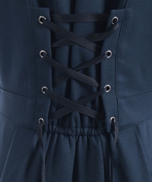 axes femme POETIQUE ワンピース ベストデザインミニワンピース