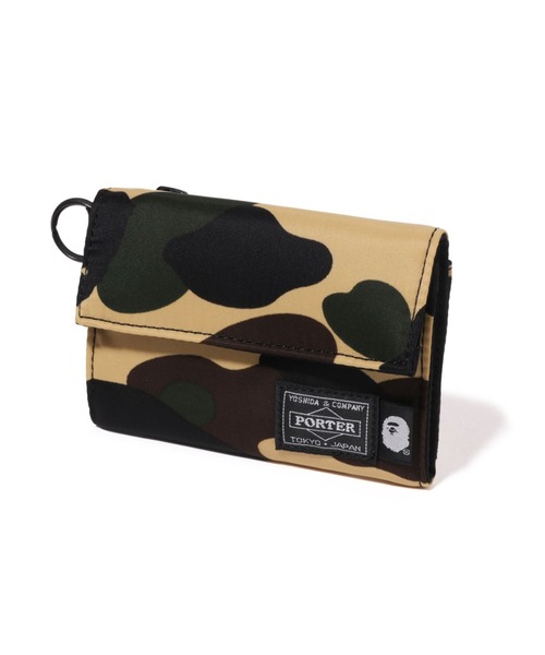 PORTER ポーター A BATHING APE ウォレット 財布 A BATHING APE 財布 PORTER COLOR CAMO WALLET メンズ