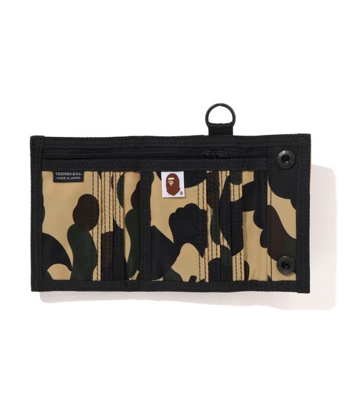 A BATHING APE 財布 PORTER 1ST CAMO WALLET メンズ レディース