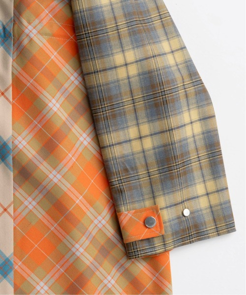 新品未使用　メゾンスペシャルチェック柄 モッズコート MAISON SPECIAL（メゾンスペシャル） モッズコート コート Plaid Mods