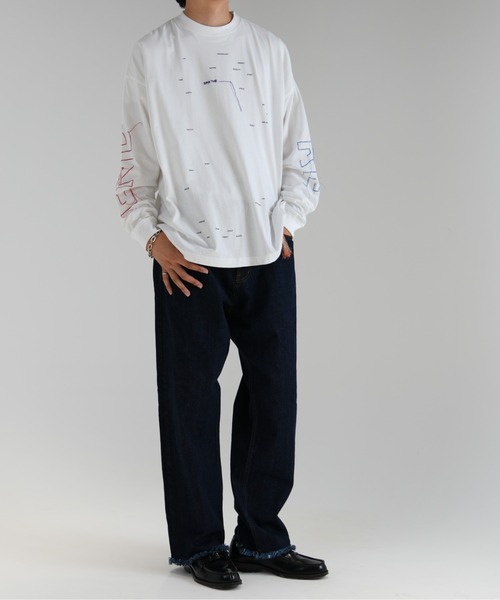 「.ENDRECHERI.」 デニムパンツ M インディゴブルー メンズ