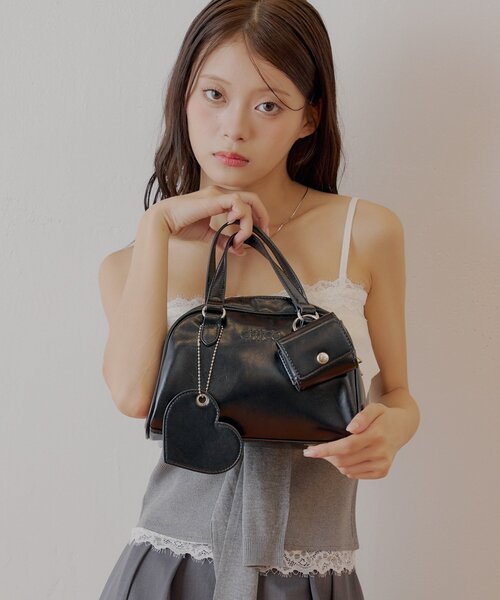 【新品・未開封】what we want ボンボネロ　ミニ　チャーム Chico ボストンバッグ 「ZOZO限定/REVIVAL」チャーム付ミニ
