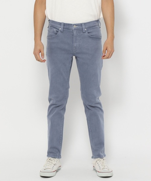 「BAYFLOW」 加工スキニーデニムパンツ MEDIUM ブルー メンズ