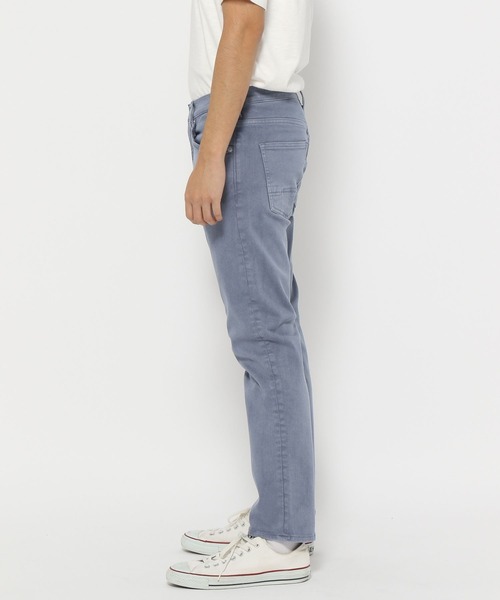「BAYFLOW」 加工スキニーデニムパンツ MEDIUM ブルー メンズ
