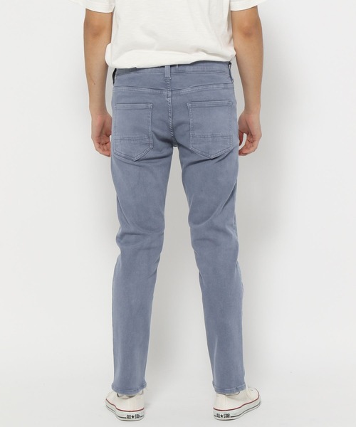 「BAYFLOW」 加工スキニーデニムパンツ MEDIUM ブルー メンズ