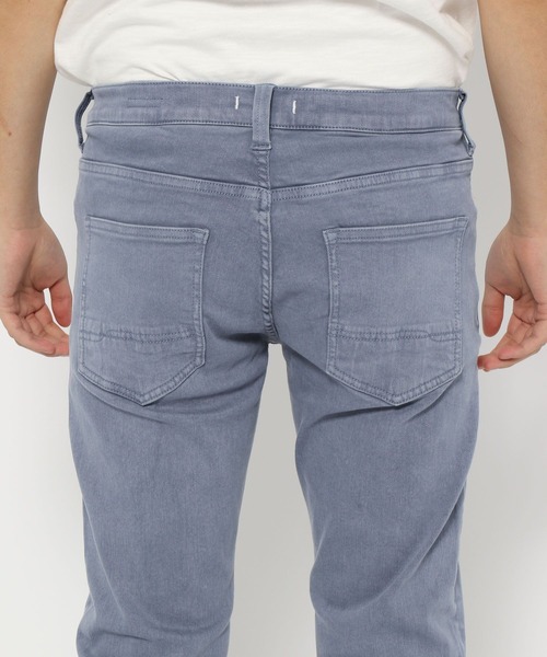 「BAYFLOW」 加工スキニーデニムパンツ MEDIUM ブルー メンズ