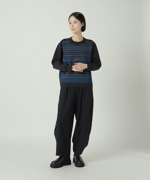 ZUCCa（ズッカ） トレーナー スウェット (S)ジャガードニット