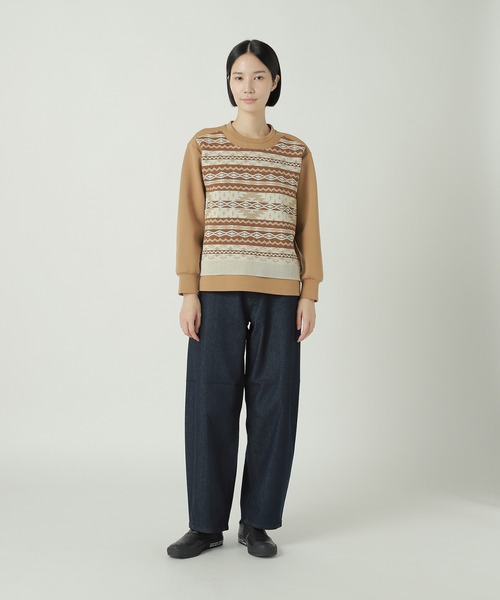 ZUCCa（ズッカ） トレーナー スウェット (S)ジャガードニット