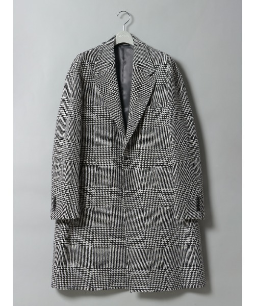 チェスターコート コート GOOVI シングルチェスターコート ウール