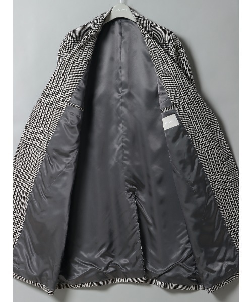 チェスターコート コート GOOVI シングルチェスターコート ウール