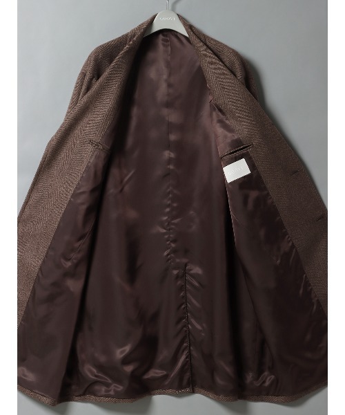 チェスターコート コート GOOVI シングルチェスターコート ウール