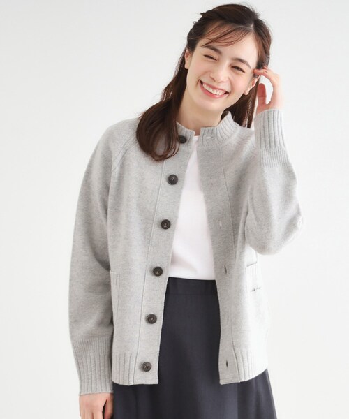 LAURA ASHLEY（ローラアシュレイ） カーディガン 「日本製/ワンマイル