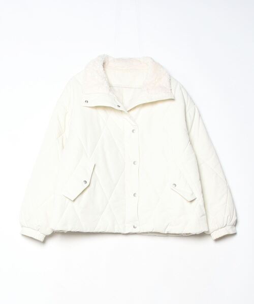 RANAN（ラナン） ブルゾン L アイボリー レディース : ZOZOTOWN Yahoo