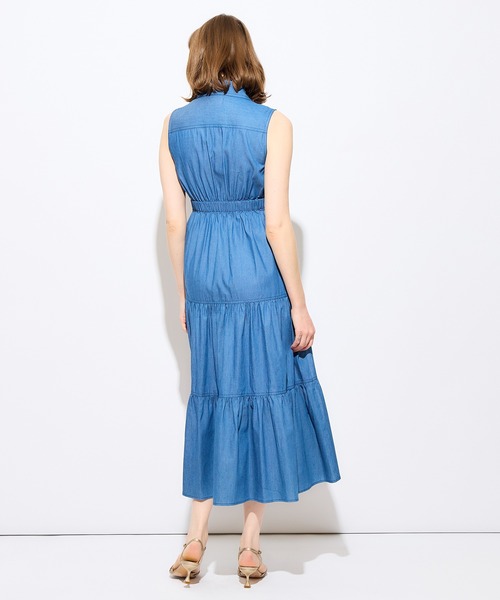 「DEICY」 ノースリーブワンピース FREE ブルー系その他 レディース_画像5