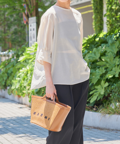 Spick and span ランタンソデボリュームスキッパーブラウス Spick & Span - ランタンソデボリュームスキッパーブラウスの通販 by