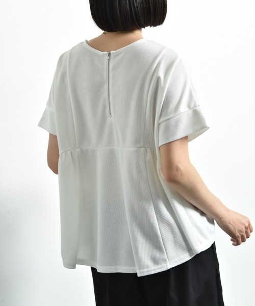 「INTERPLANET」 半袖カットソー FREE ブラック レディース_画像5