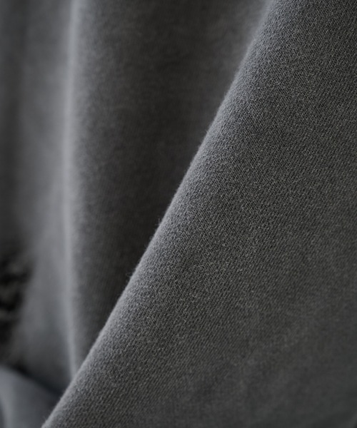 JieDa（ジエダ） パーカー 「JieDa」DAMAGE PATCH ZIP HOODIE メンズ
