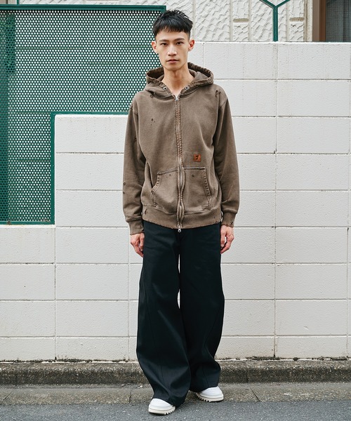 ！値下げ！JieDa VARGINIA ダメージジップパーカー JieDa（ジエダ） パーカー 「JieDa」DAMAGE PATCH ZIP HOODIE メンズ