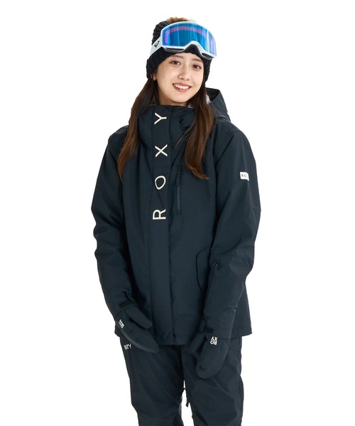 【期間限定セール】ROXY ロキシー　スノボウエア　M　黒　パーカー ROXY（ロキシー） マウンテンパーカー ウインドブレーカー ROXY JETTY
