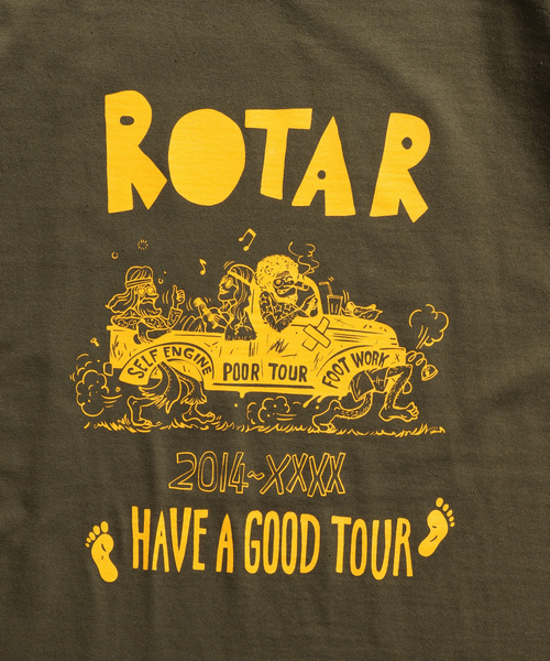 「ROTAR」 半袖Tシャツ X-LARGE グリーン系その他 メンズ_画像7