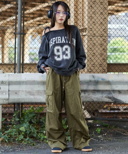 WEGO（ウィゴー） カーゴパンツ WEGO/「25年秋冬新作」ツイルイージー