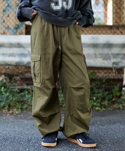 WEGO（ウィゴー） カーゴパンツ WEGO/「25年秋冬新作」ツイルイージー