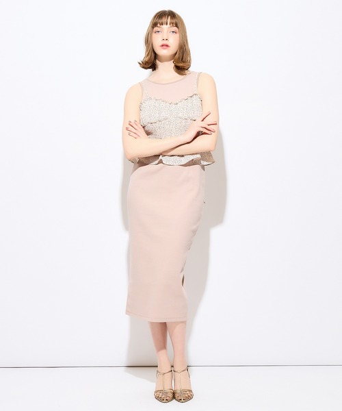 「DEICY」 ノースリーブワンピース FREE ブラック レディース_画像3