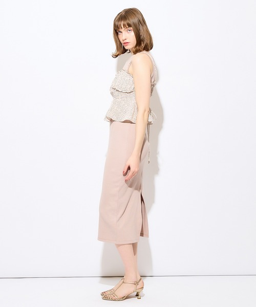 「DEICY」 ノースリーブワンピース FREE ブラック レディース_画像4