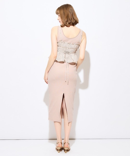 「DEICY」 ノースリーブワンピース FREE ブラック レディース_画像6