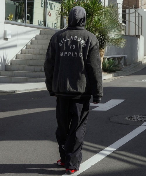 ぴーたんストーンブラック BILLABONG（ビラボン） ブルゾン アウター メンズ MELTON STADIUM