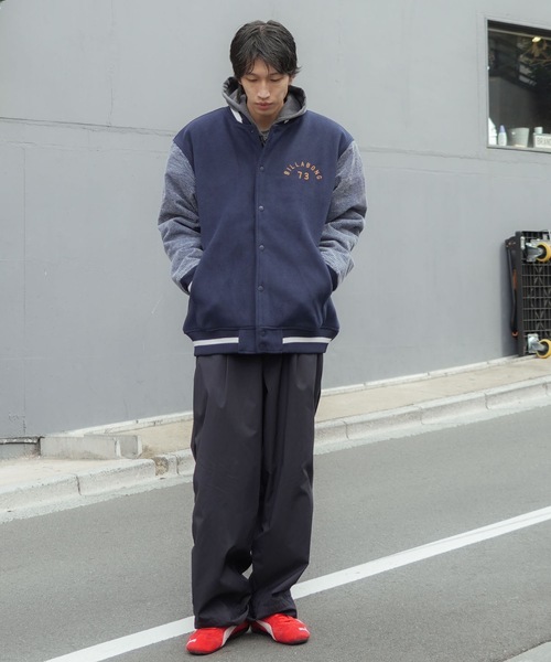 [上下セット] ビラボン スノーボードウェア VARSITY JACKET ジャケット パンツ M ブラック/グレー/カーキ メンズ BILLABONG BILLABONG（ビラボン） ブルゾン アウター メンズ レディース