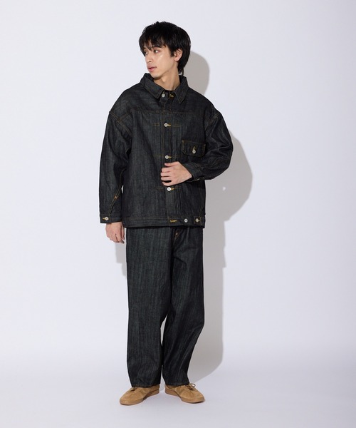 SKEWed（スキュー） デニムジャケット gジャン 1st デニム エルドラド