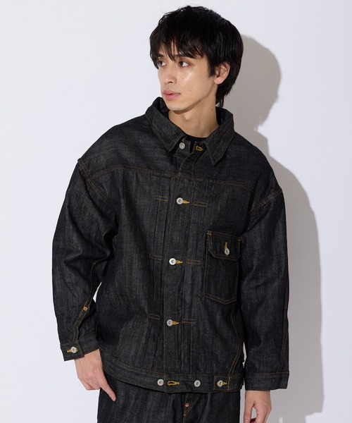 【新品未使用】su_do sudo デニムジャケット　gジャン drop SKEWed（スキュー） デニムジャケット gジャン 1st デニム エルドラド