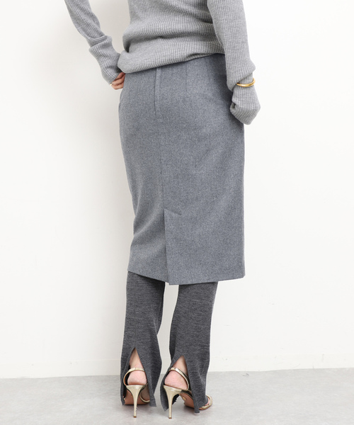 Deuxieme Classe（ドゥーズィエムクラス） タイトスカート 38 グレー