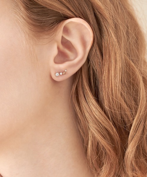 Canal4℃ ピアス 「Winter Limited」 シルバー レディース : ZOZOTOWN