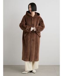 MIESROHE（ミースロエ） コート アウター フェイクファーロングフード
