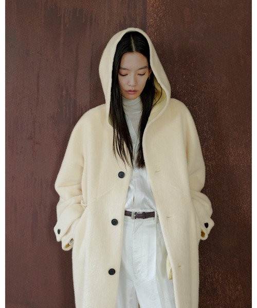 MIESROHE（ミースロエ） コート アウター フェイクファーロングフード