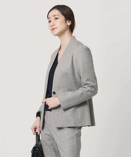 未使用 UNITED ARROWS ユナイテッドアローズノーカラージャケット 楽天市場】【SALE／80%OFF】UBCSRAMIEVノーカラージャケット◇ UNITED