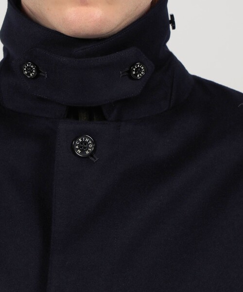 ステンカラーコート コート MACKINTOSH DUNKELD Loro Piana RAIN SYSTEM ウールステンカラーコート メンズの画像