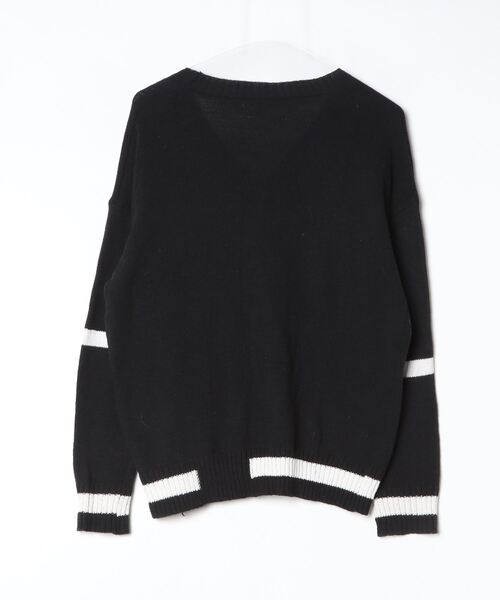 MGV（エムジーヴィー） ニットカーディガン X-LARGE ブラック メンズ