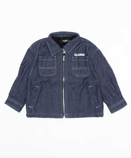 「XLARGE KIDS」 「KIDS」ブルゾン 100cm ネイビー キッズ_画像2