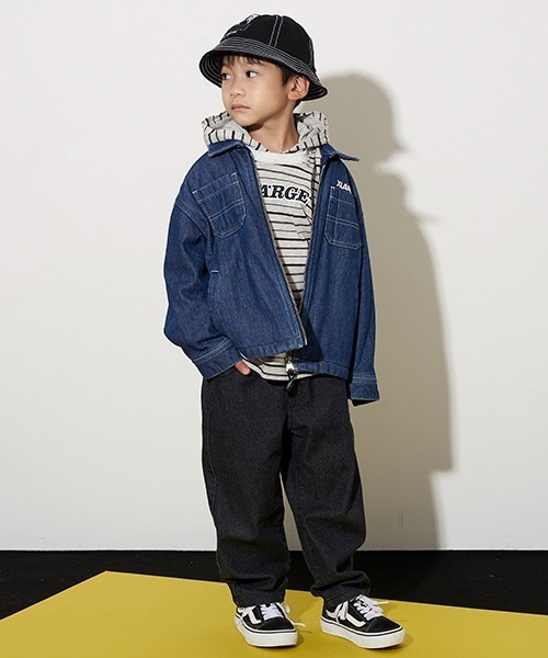 「XLARGE KIDS」 「KIDS」ブルゾン 100cm ネイビー キッズ_画像4